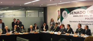 Participa el Senador Miguel Romo Medina en Comparecencia de titulares de SEGOB y SSP