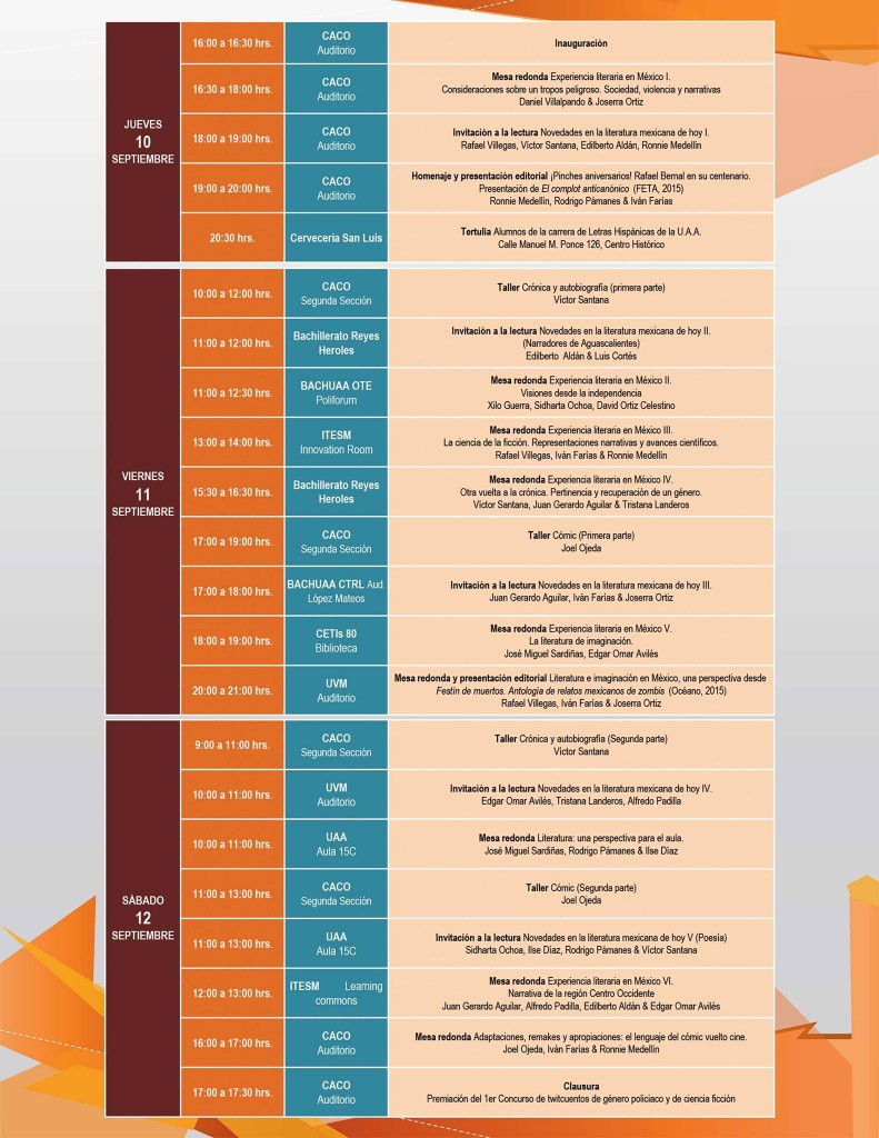 PROGRAMA DETECTIVES Y ASTRONAUTAS