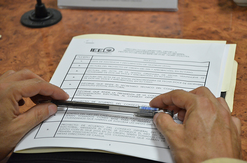 IEE no ha recibido ninguna solicitud para crear nueva comisión