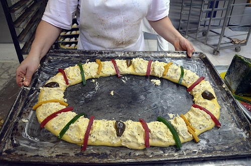 Se elaboran 500 kilos de roscas de Reyes en Aguascalientes