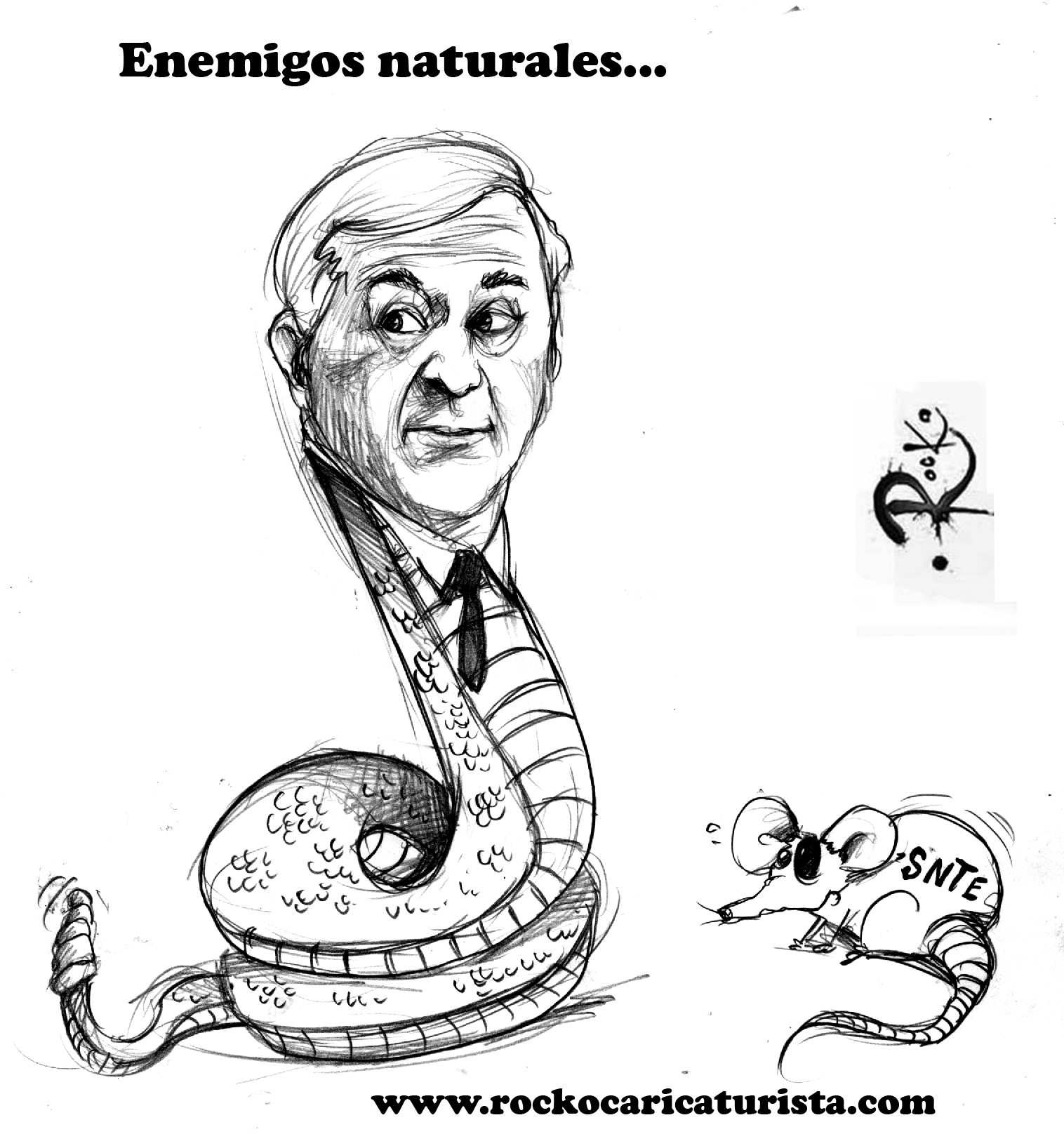 [Cartón] Enemigos Naturales / Rocko en LJA