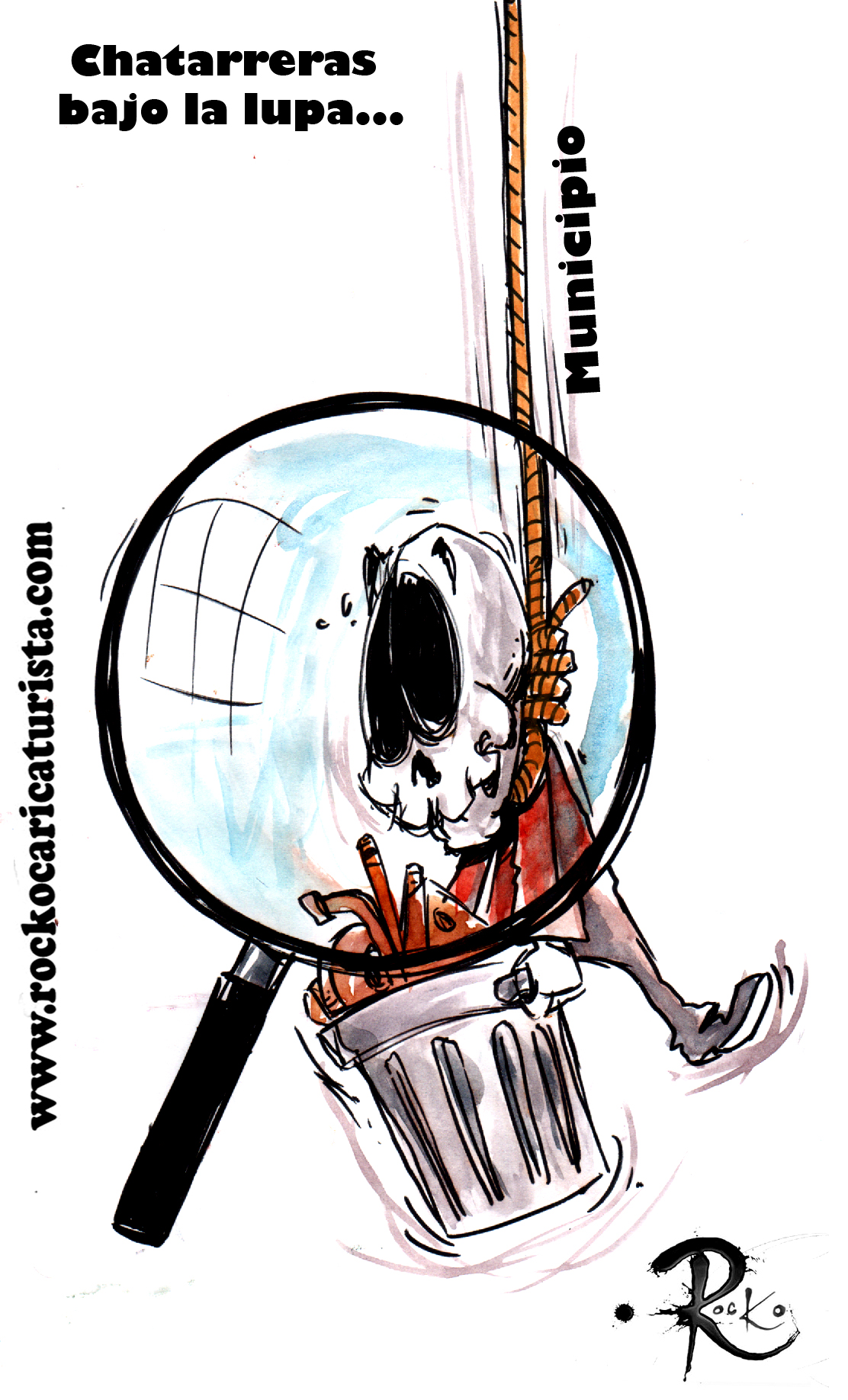 [Cartón] Chatarreras bajo la lupa / Rocko en LJA
