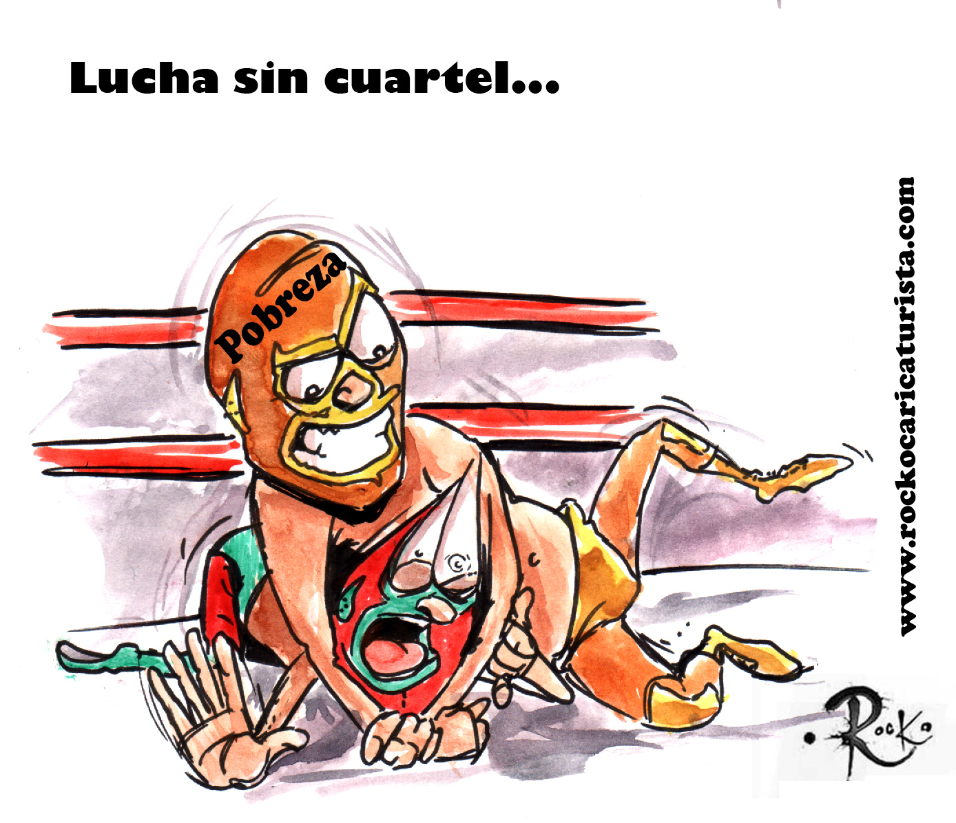 [Cartones] Lucha sin cuartel / Rocko en LJA