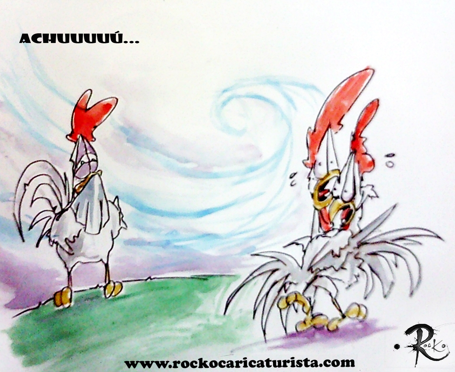 [Cartón] Achuuu / Rocko en LJA