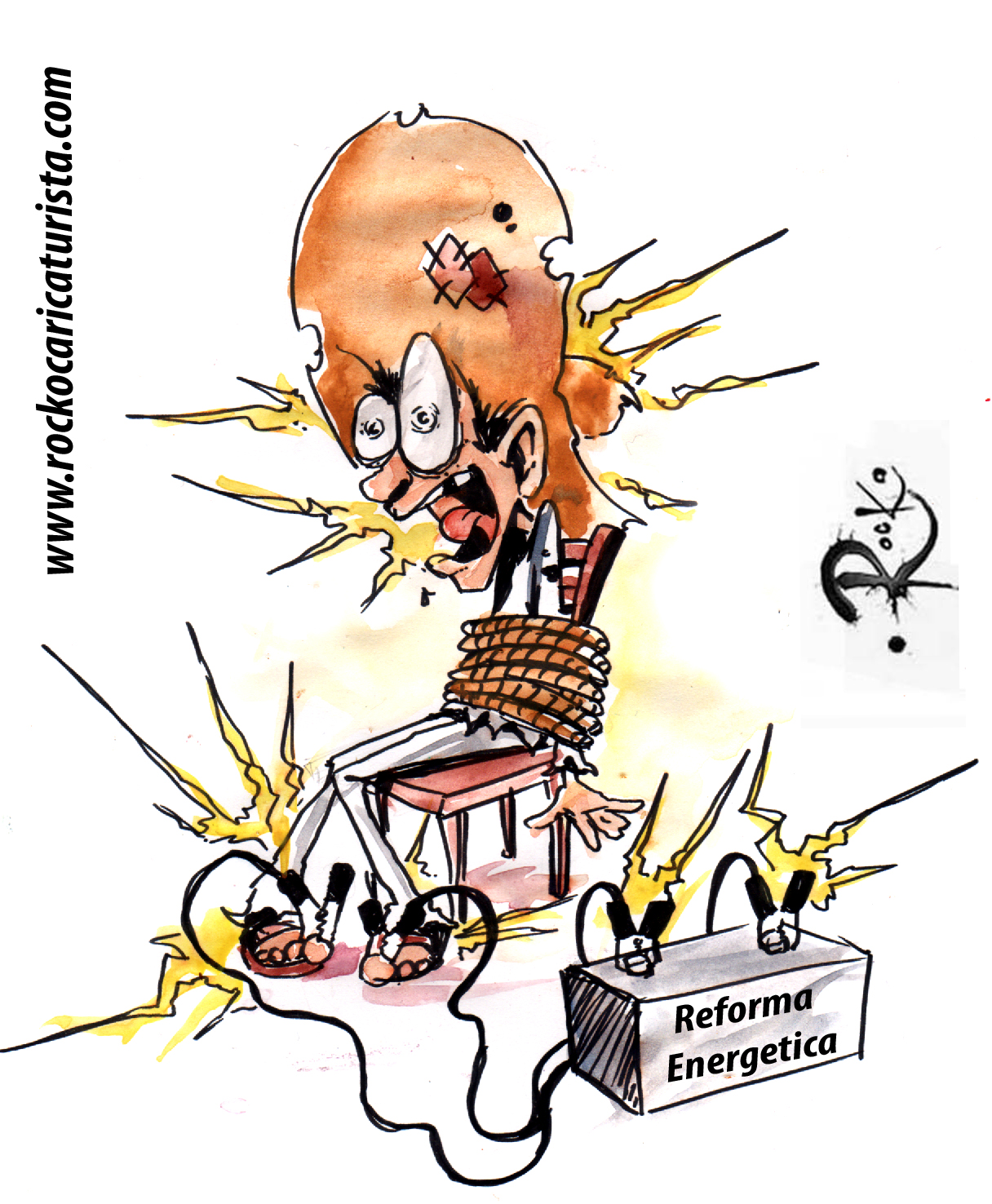 [Cartón] Reforma Energética / Rocko en LJA