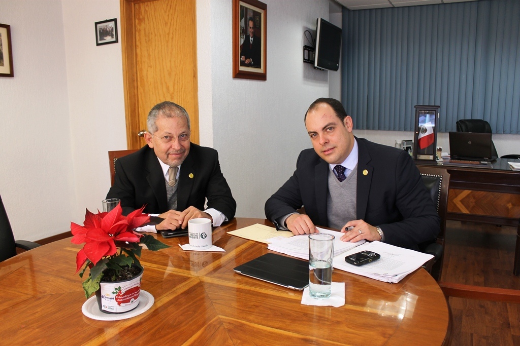Secretarías de Medio Ambiente y Desarrollo Económico revisan agenda ambiental