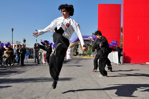 Más de 500 participantes en el torneo de artes marciales de la escuela Tigre Negro