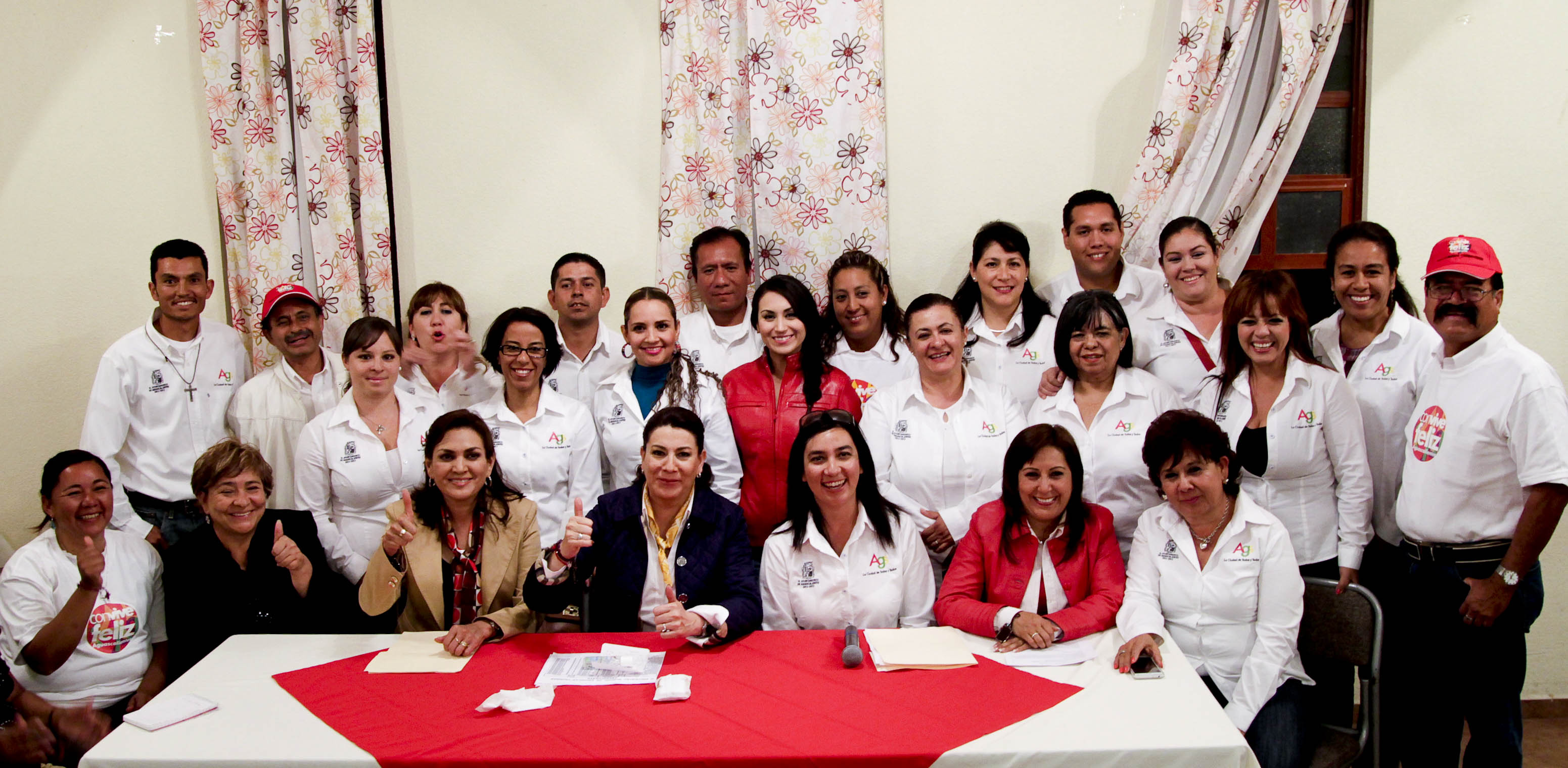 Reconoce la alcaldesa el trabajo de las Redes de Convive Feliz