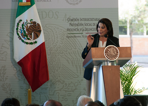 Lorena Martínez [Instalación Comisión Intersecretarial para la Prevención Social de la Violencia y la Delincuencia]