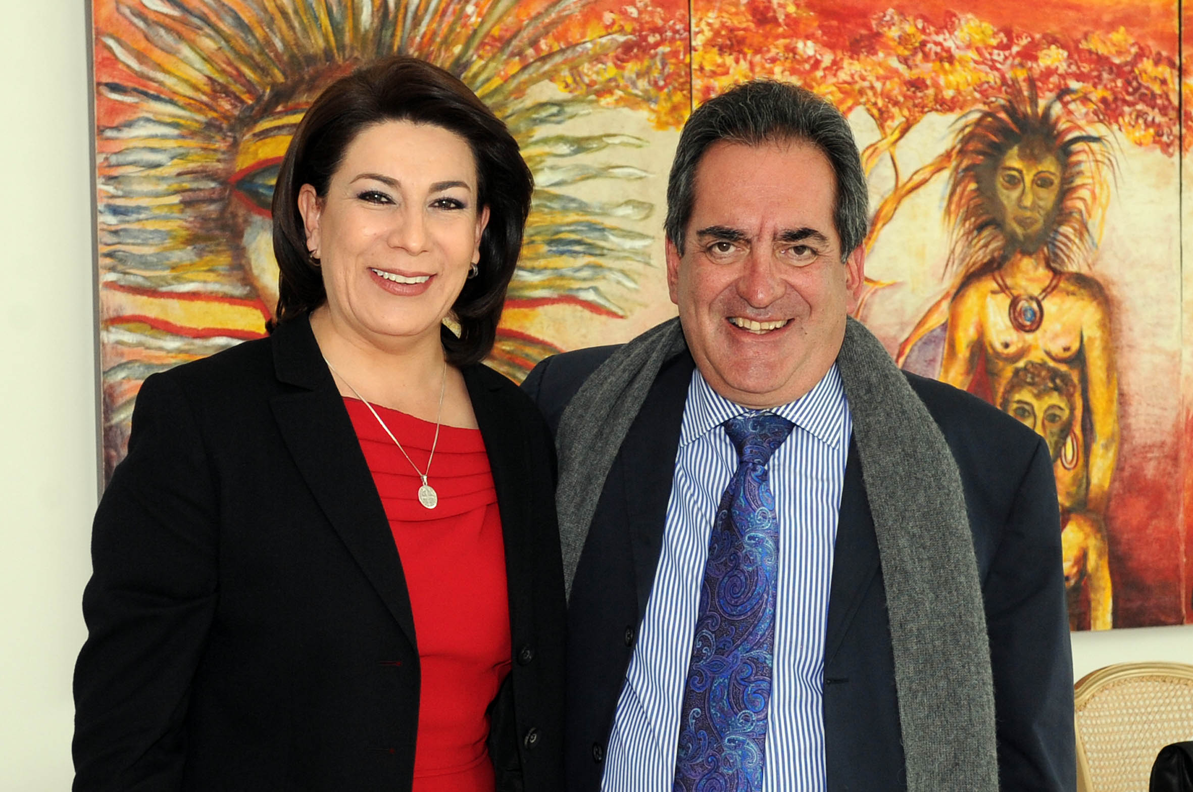 Se reúne el gobernador de Aguascalientes con la alcaldesa