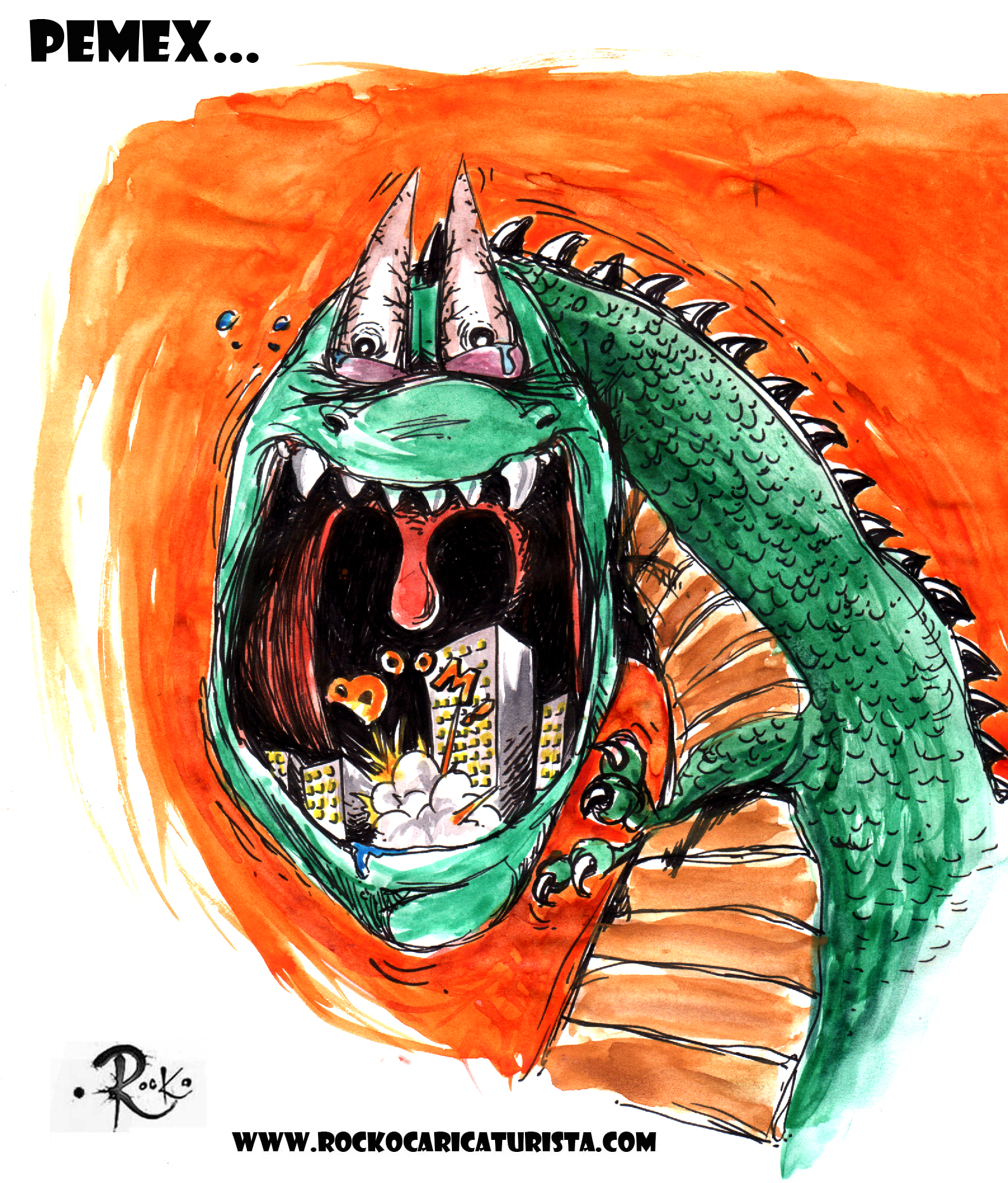 [Cartón] PEMEX / Rocko