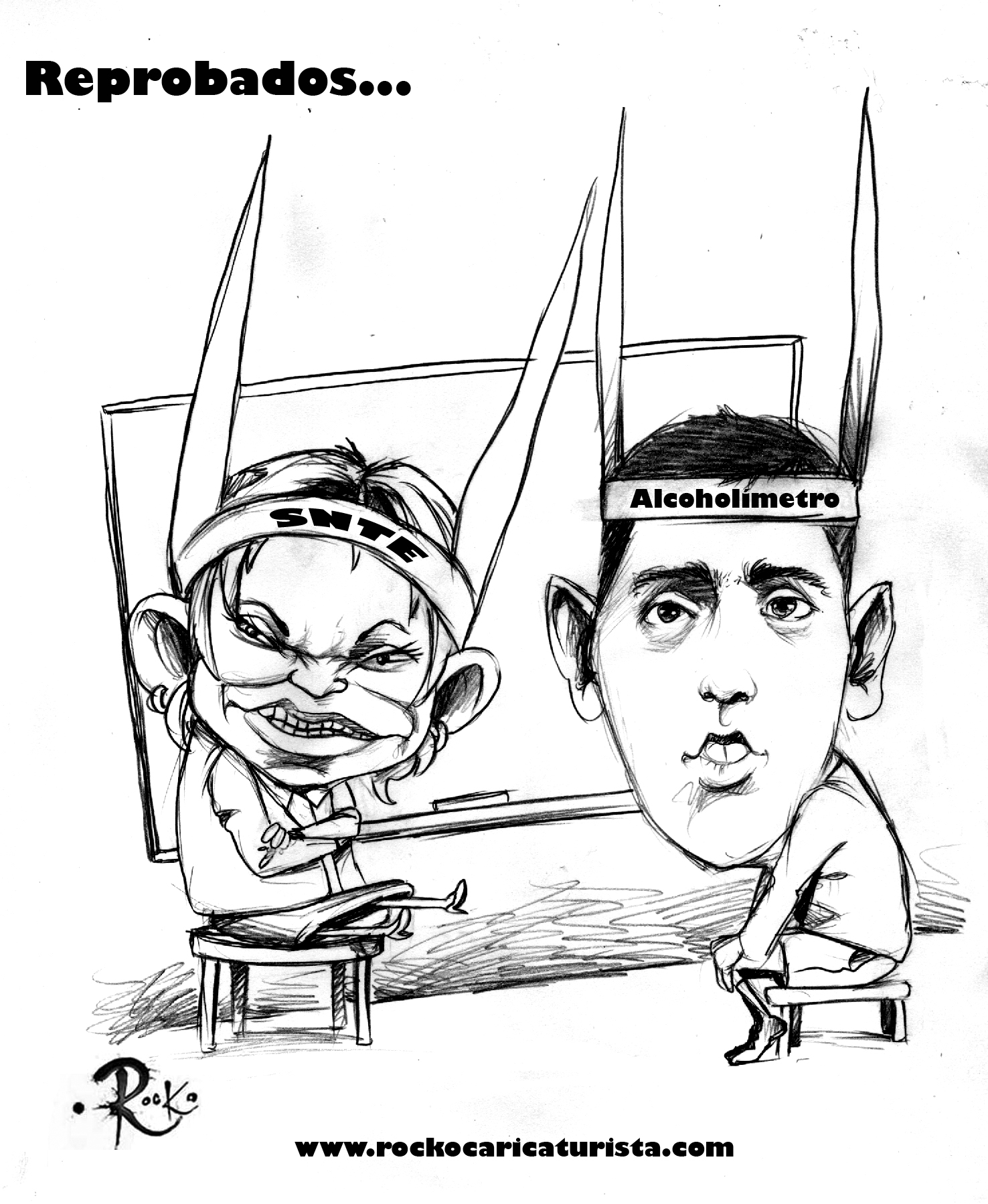 [El Cartón de Rocko en LJA] / Reprobados