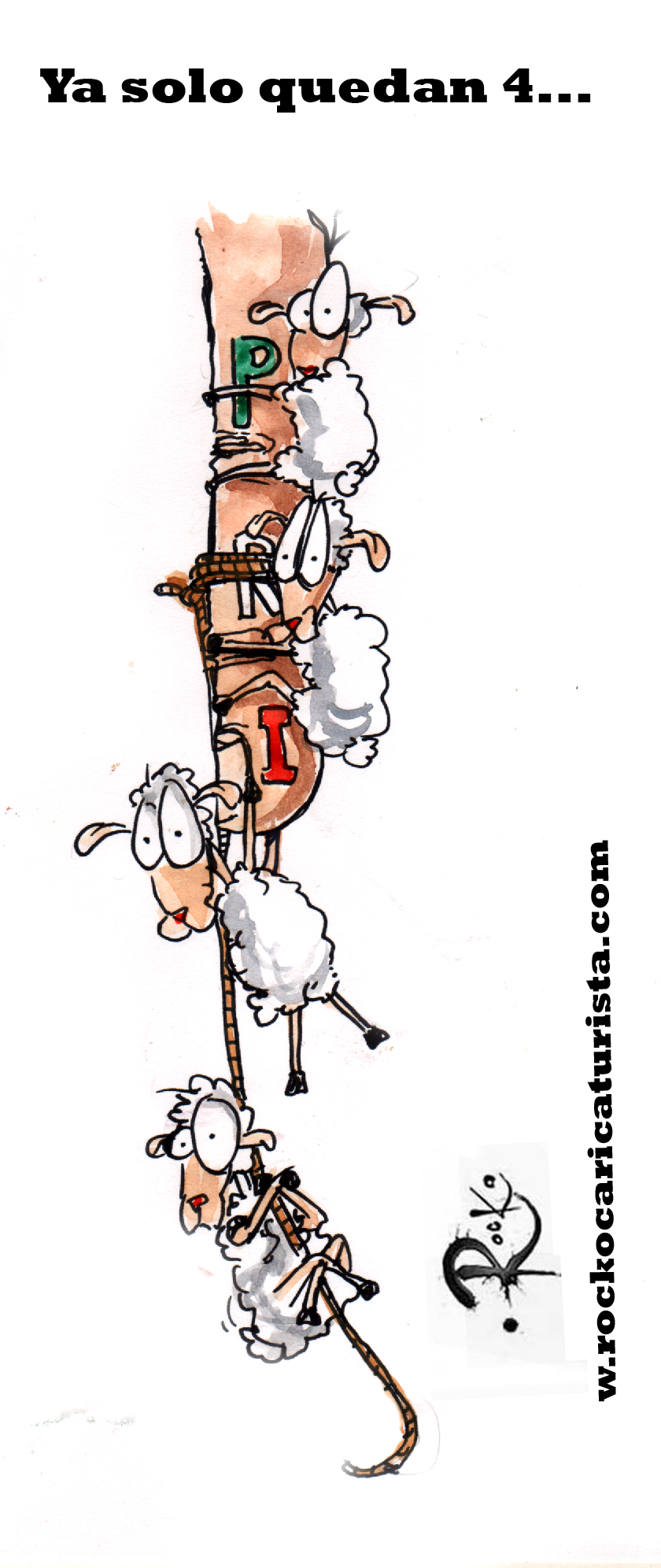 [Cartón] Ya sólo quedan 4 /Rocko en LJA