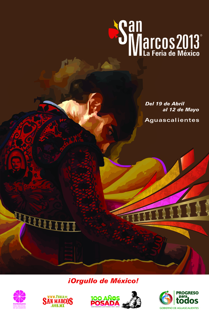 Cartel Conmemorativo de la FNSM 2013 en honor a Posada