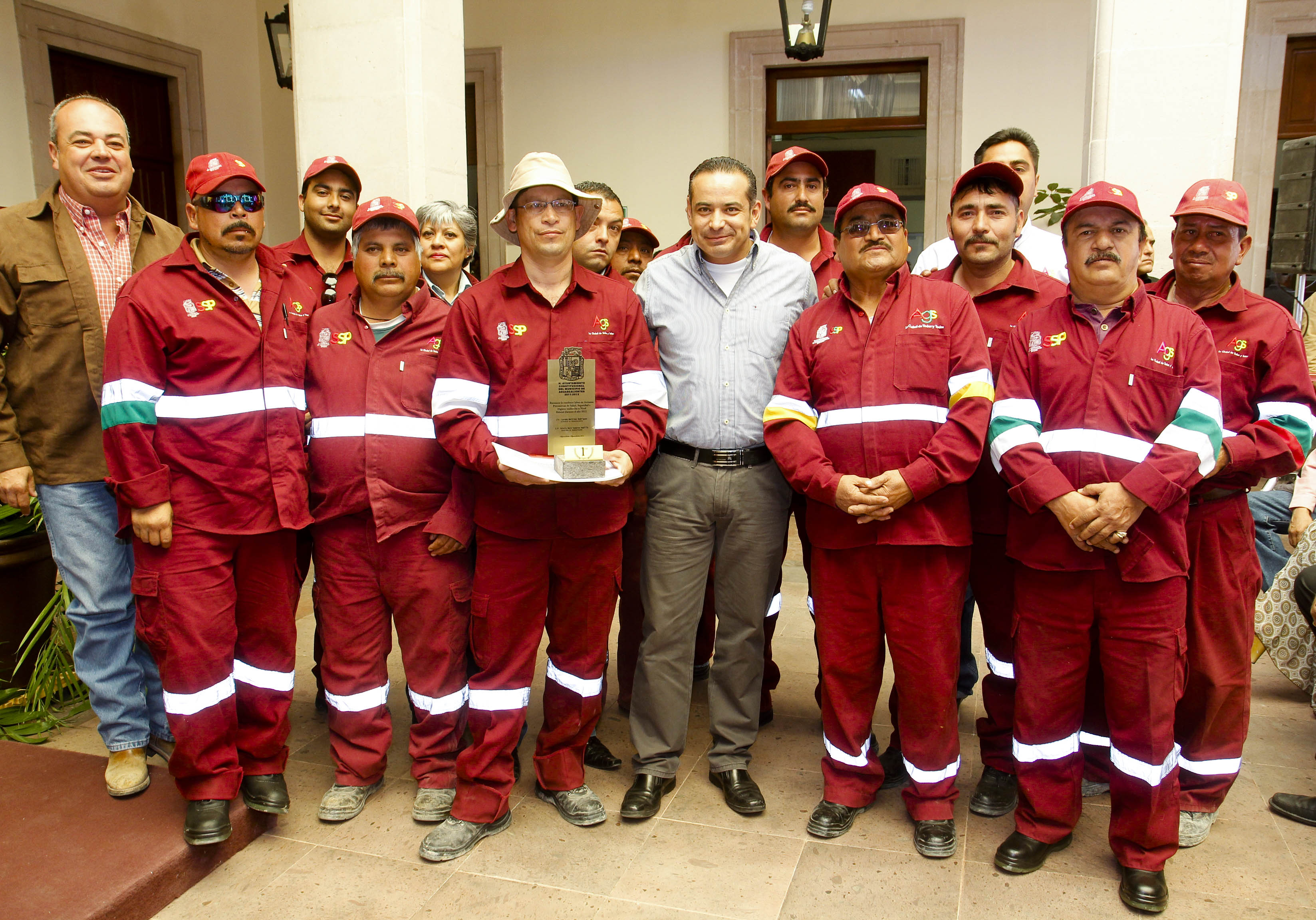 Premiación de Comisiones y Entrega de Certificados de Capacitación en Seguridad e Higiene