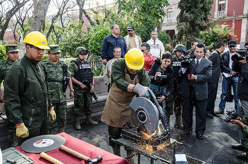 Inauguración de la Campaña de Donación de Armas de Fuego