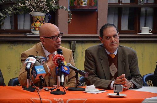 Dante Delgado da bienvenida a precandidatos de Movimiento Ciudadano, entre ellos a Novales Arellano