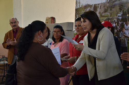 220 mil pesos en apoyos de Mejora tu Vivienda a 40 familias de Calvillito