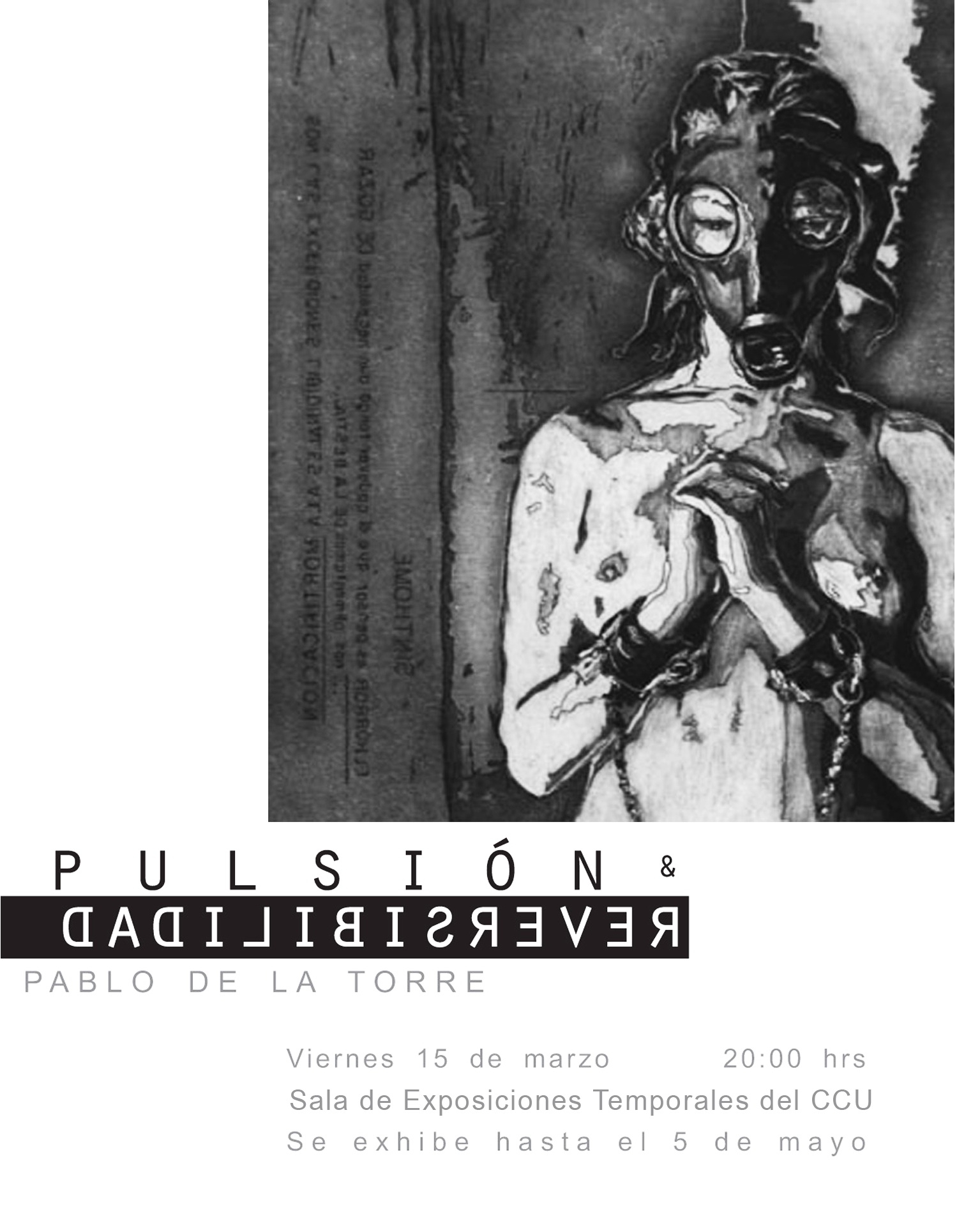 Pulsión y Reversibilidad, obra de Pablo de la Torre en el Centro Cultural Universitario