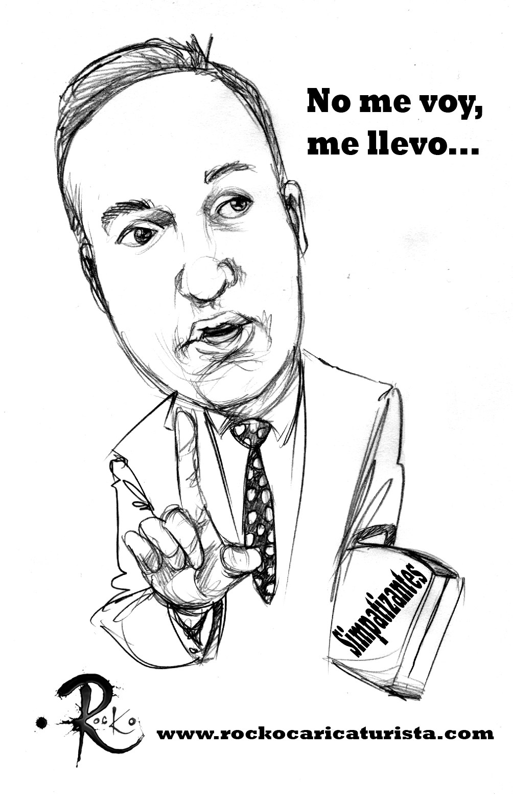 [Cartón] Novales: No me voy, me llevo / Rocko