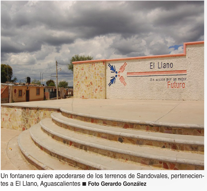 Más de 120 familias en Sandovales, El Llano, a punto de ser despojadas