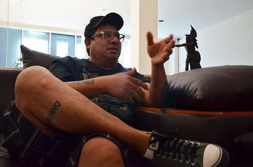 Armando Palomas en entrevista  con La Jornada Aguascalientes