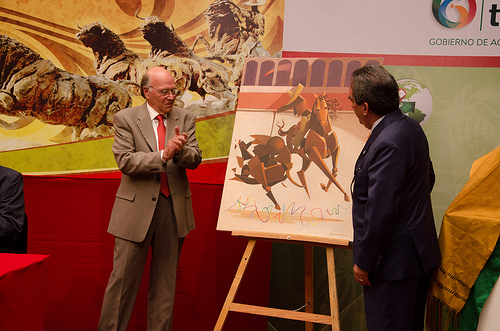 Apuesta el gobernador a que la fiesta brava no va a desaparecer nunca