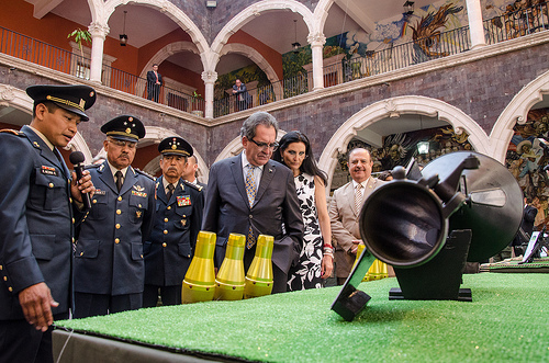 Conmemoración del 100 aniversario del Ejército Mexicano, en Palacio de Gobierno