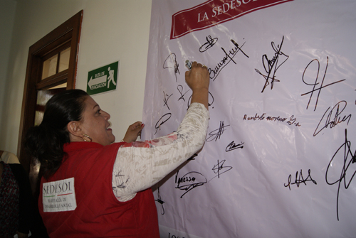 La Sedesol presentó su Programa de Blindaje Electoral