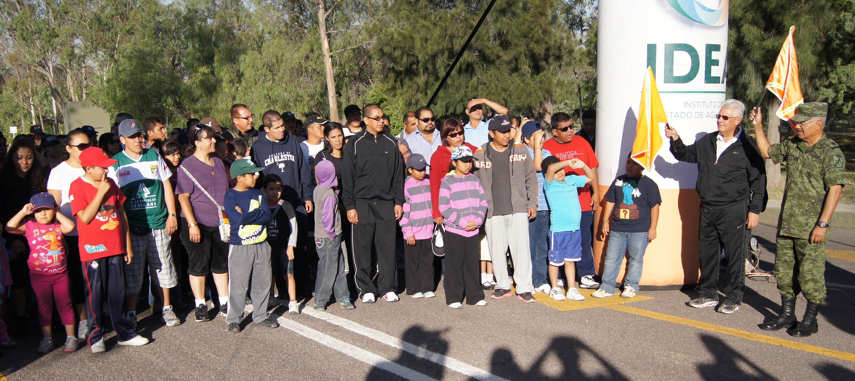 Se realizó el primer paseo dominical de la XIV Zona Militar