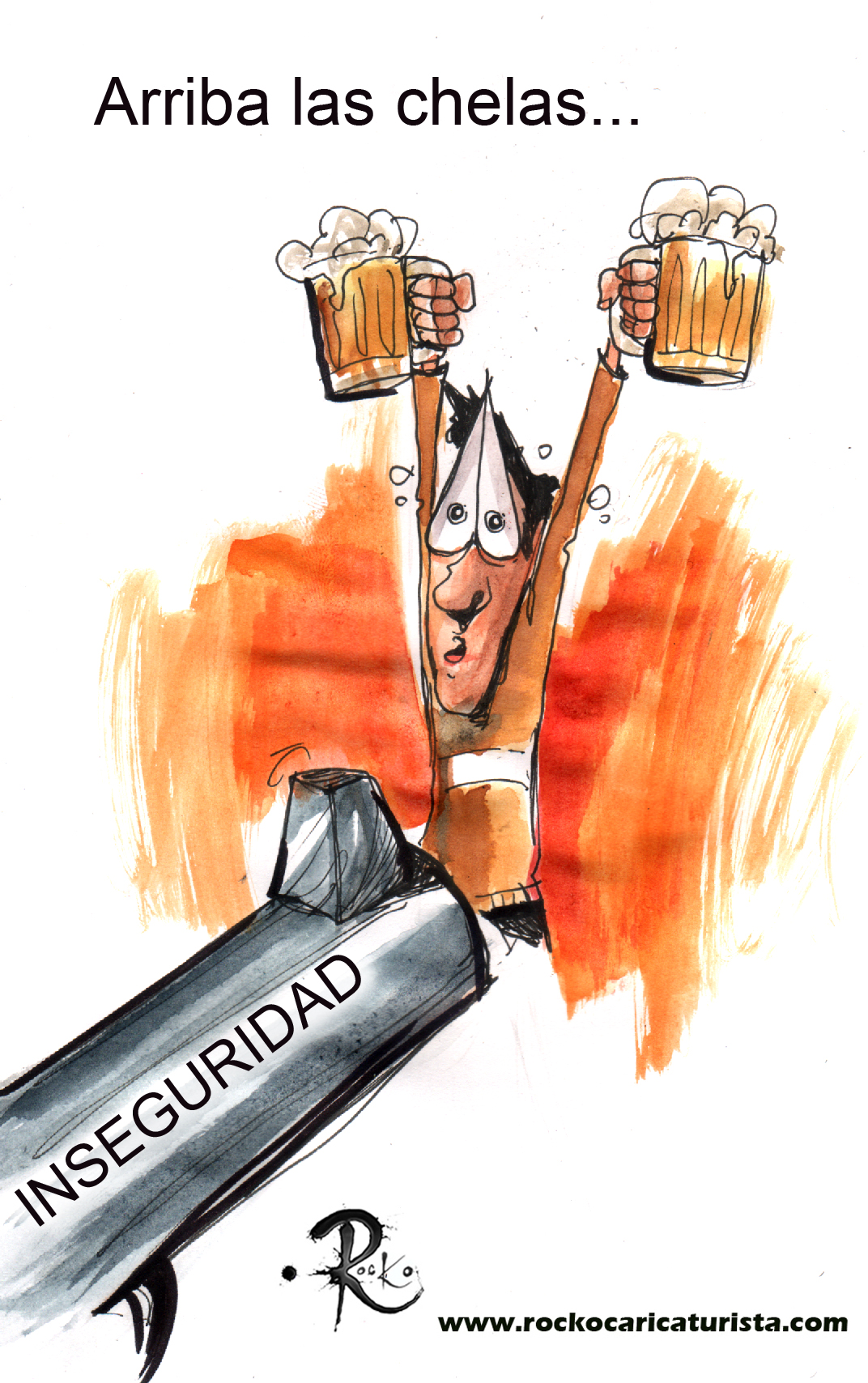 {Cartón} Rocko / Inseguridad