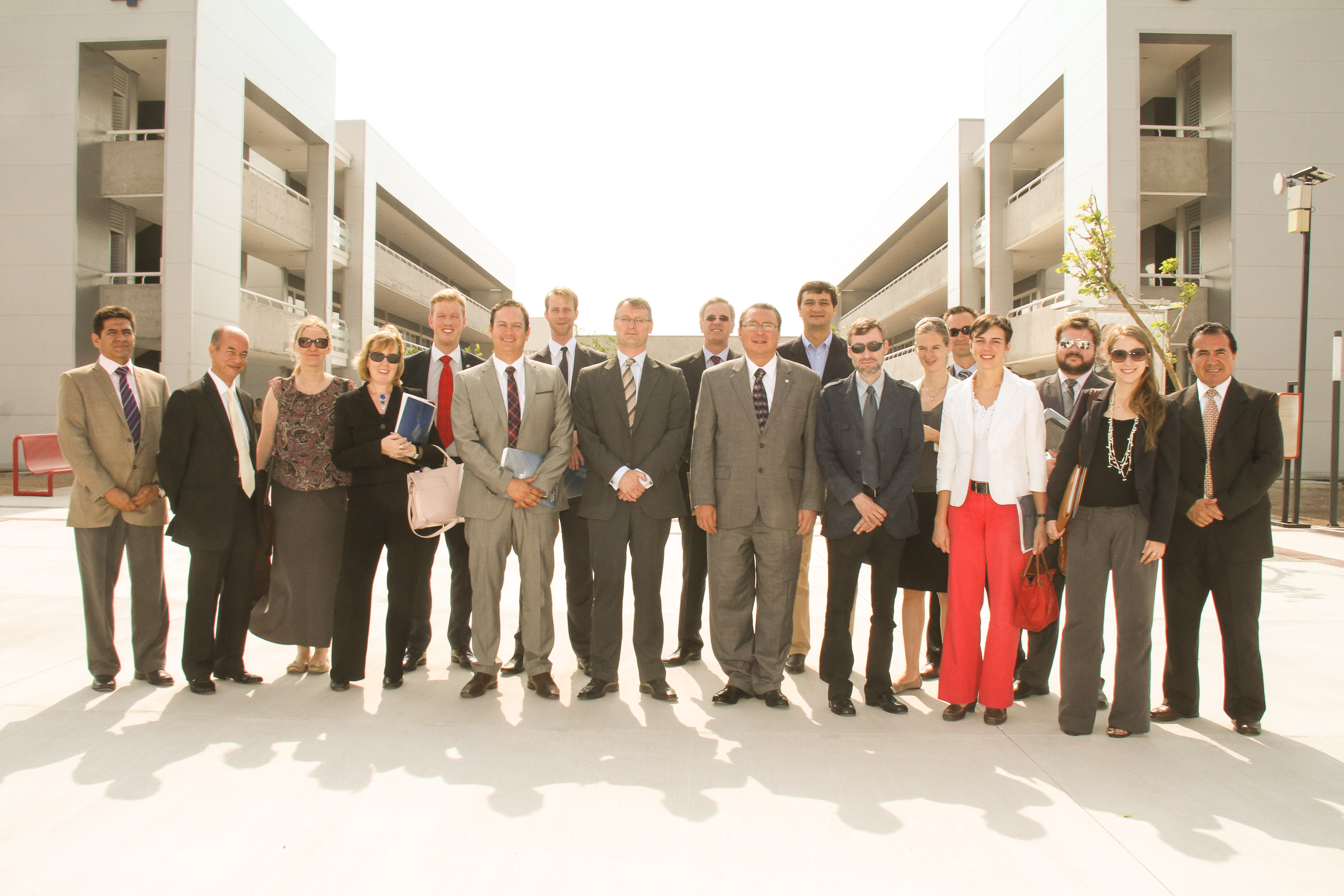 Representantes del Consejo de Comercio de la Unión Europea acuden a conocer el Campus Sur de la UAA