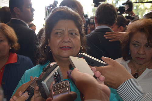 No descarta Juana Alicia Espinosa ser diputada y continuar a la cabeza del SNTE