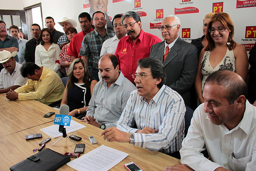 Integrantes de Morena participarán en la campaña del PT