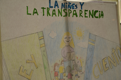 Premiación del primer concurso de dibujo infantil La Niñez y la Transparencia