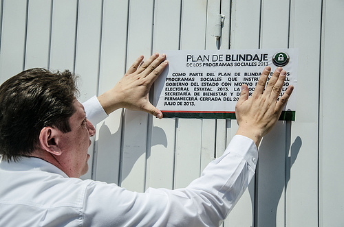 Por temporada electoral, cierra bodegas Sebideso