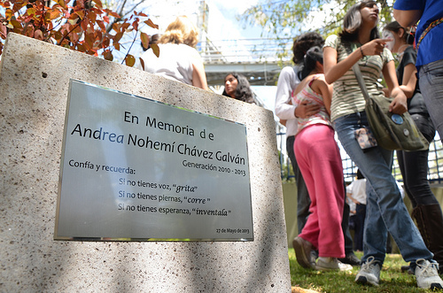 Recordará a Andrea Nohemí árbol plantado en prepa Petróleos