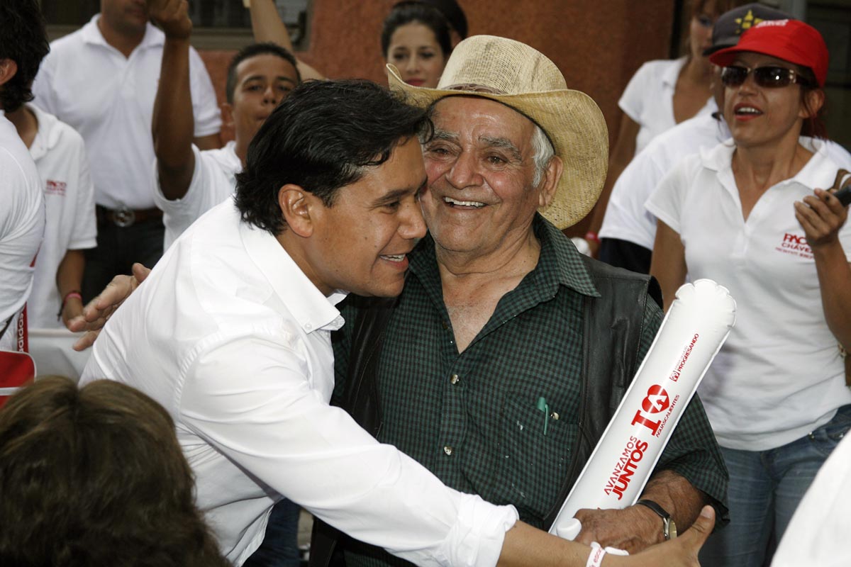 Chávez Rangel en la privada Fundición