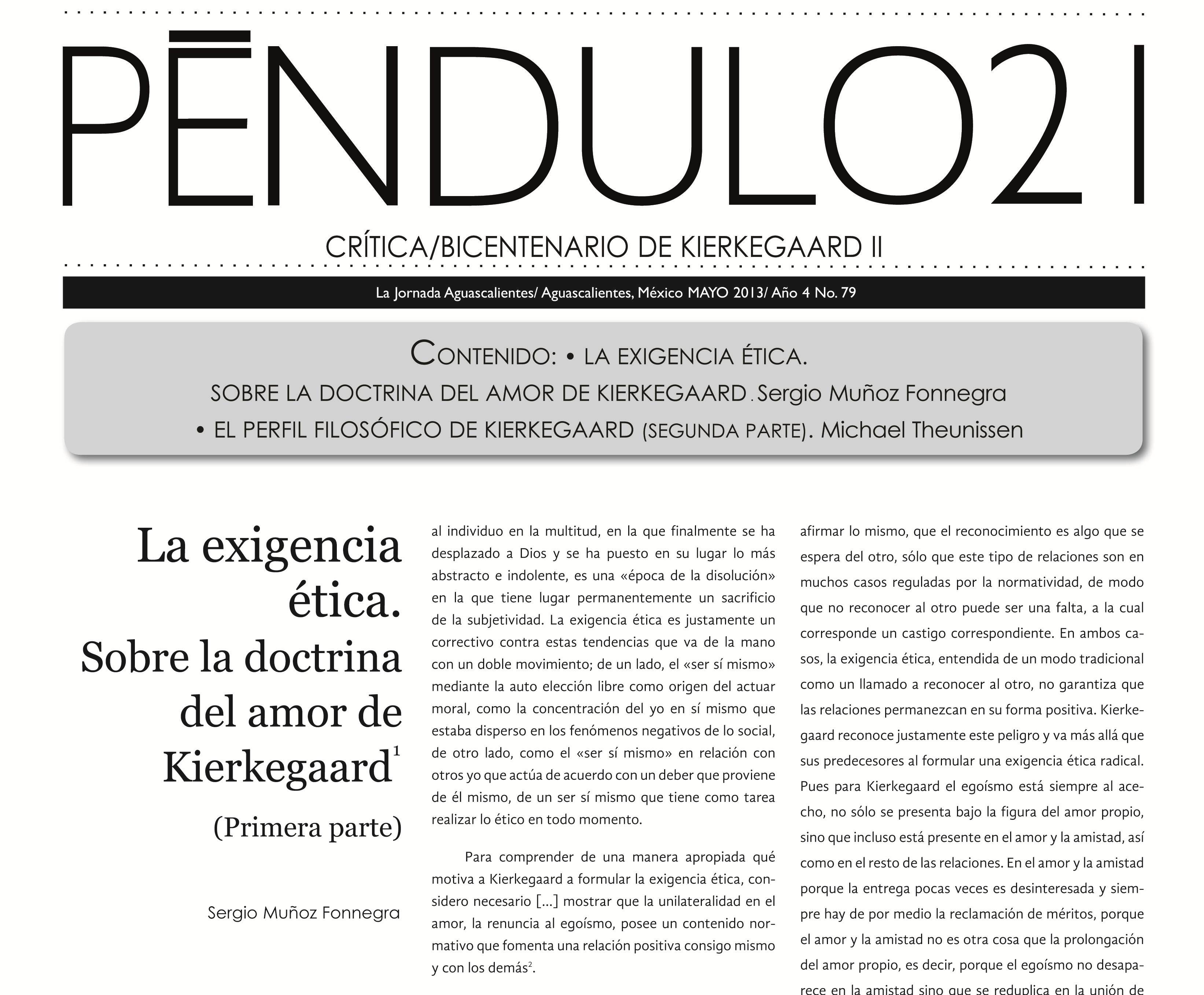 {Suplemento} “Péndulo 21” #79