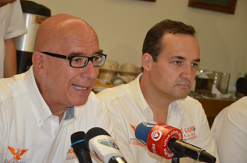 PRI fuera de la contienda; está entre dos candidatos, Novales y el del PAN: Dante Delgado