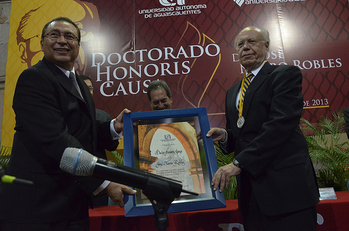 UAA otorga doctorado honoris causa a José Narro Robles, rector de la UNAM