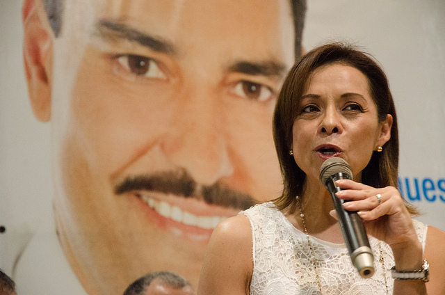 Anuncia Vázquez Mota ventaja de 18 puntos de Arámbula en Jesús María