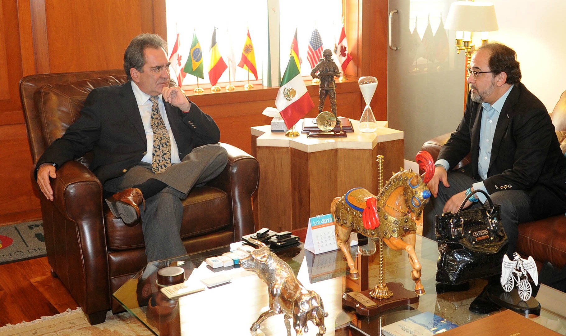 Recibe Lozano de la Torre a dirigente nacional de Nueva Alianza