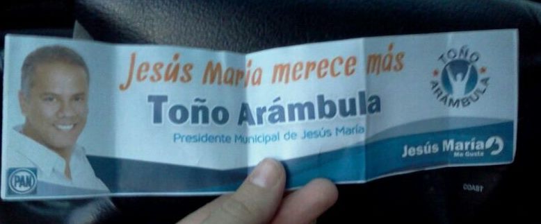 Denuncia Antonio Arámbula guerra sucia de la Presidencia Municipal de Jesús María