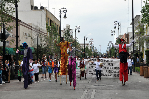 De marcha pacífica a manifestación molesta, STICA