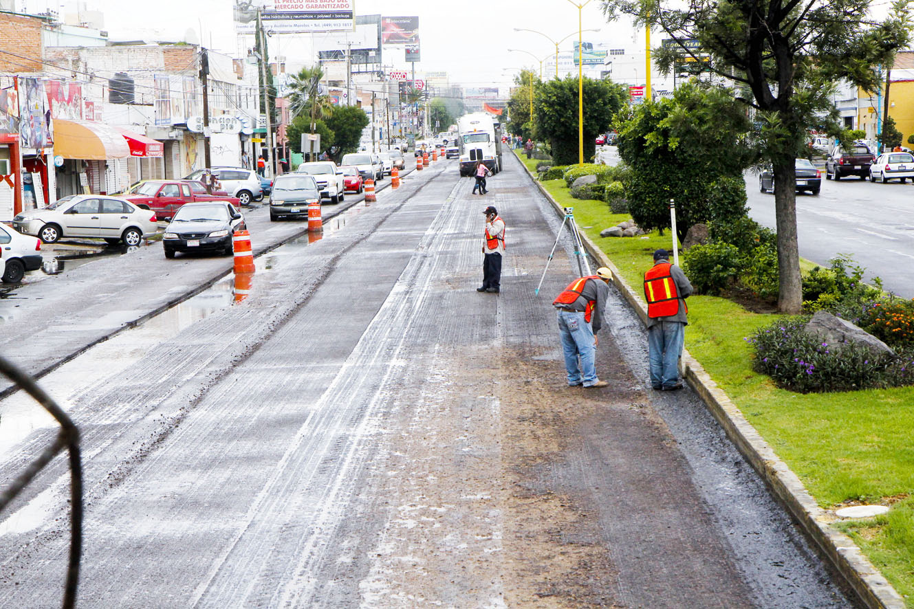 Inician obras de repavimentación del Primer Anillo de Circunvalación
