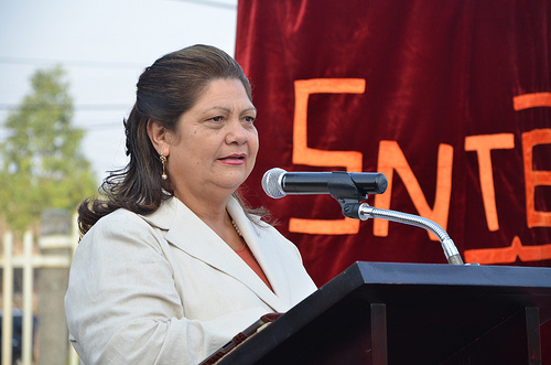 Aún no se sabe si Juana Alicia se va o se queda en el SNTE