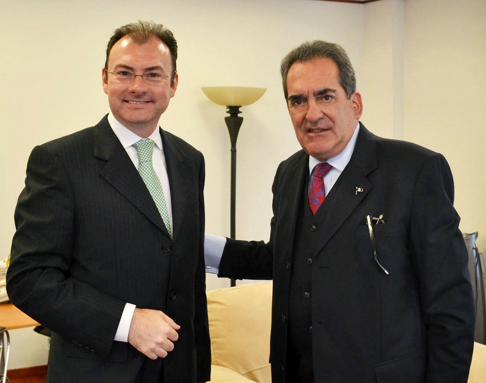 Reconoce Luis Videgaray al gobierno de Aguascalientes