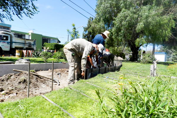 Construyen trotapista en Jardines de la Asunción