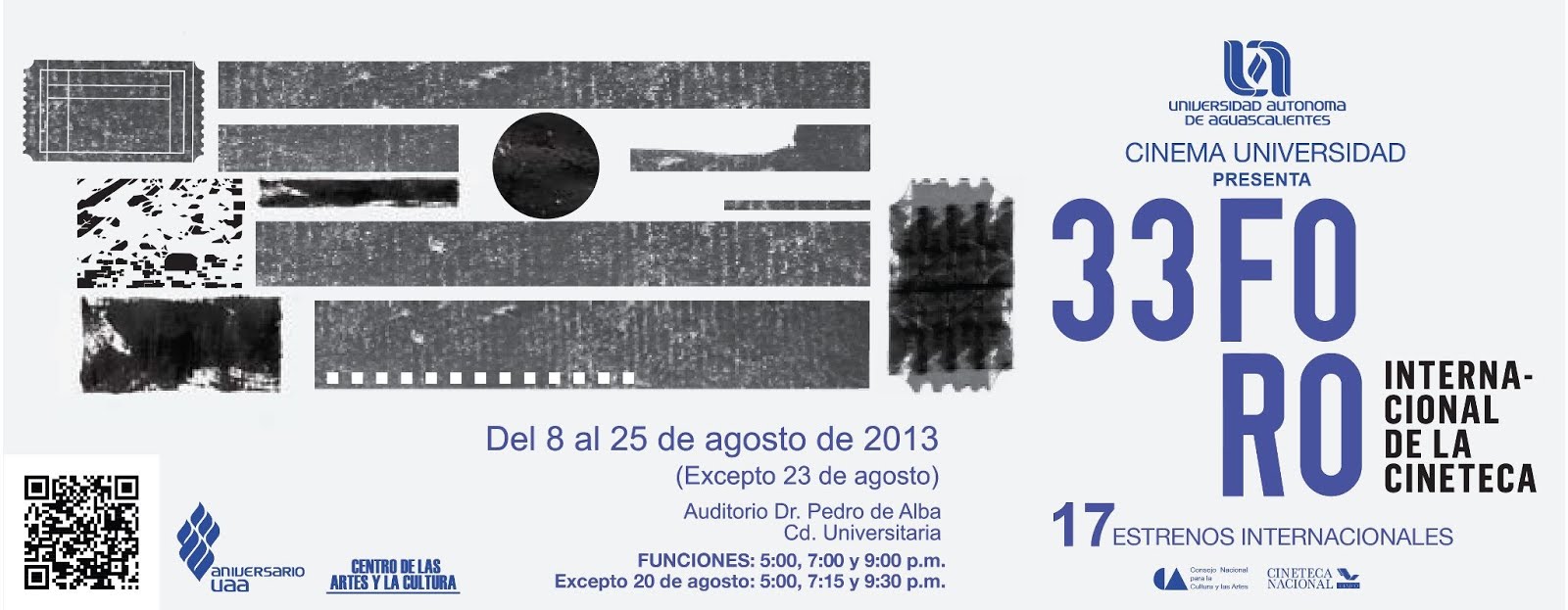 Continúa presentándose el 33 Foro Internacional de la Cineteca en la UAA